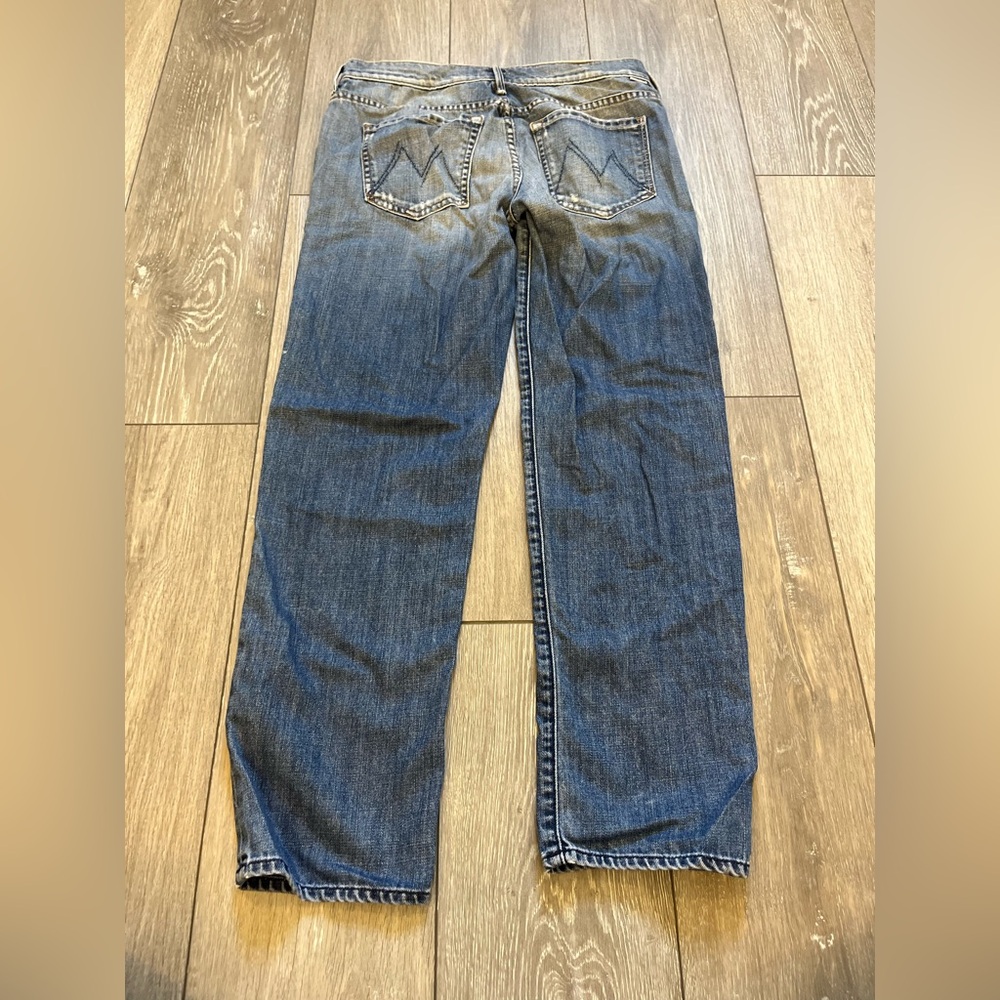 MOTHER Jeans The Loosey In Always Look Twice 26 Button Fly - Picture 8 of 16